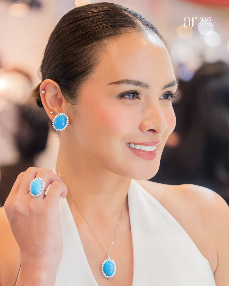 Oval Turquoise Set