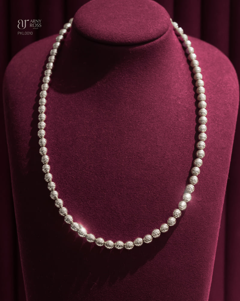 Textured Ball Chain Necklace