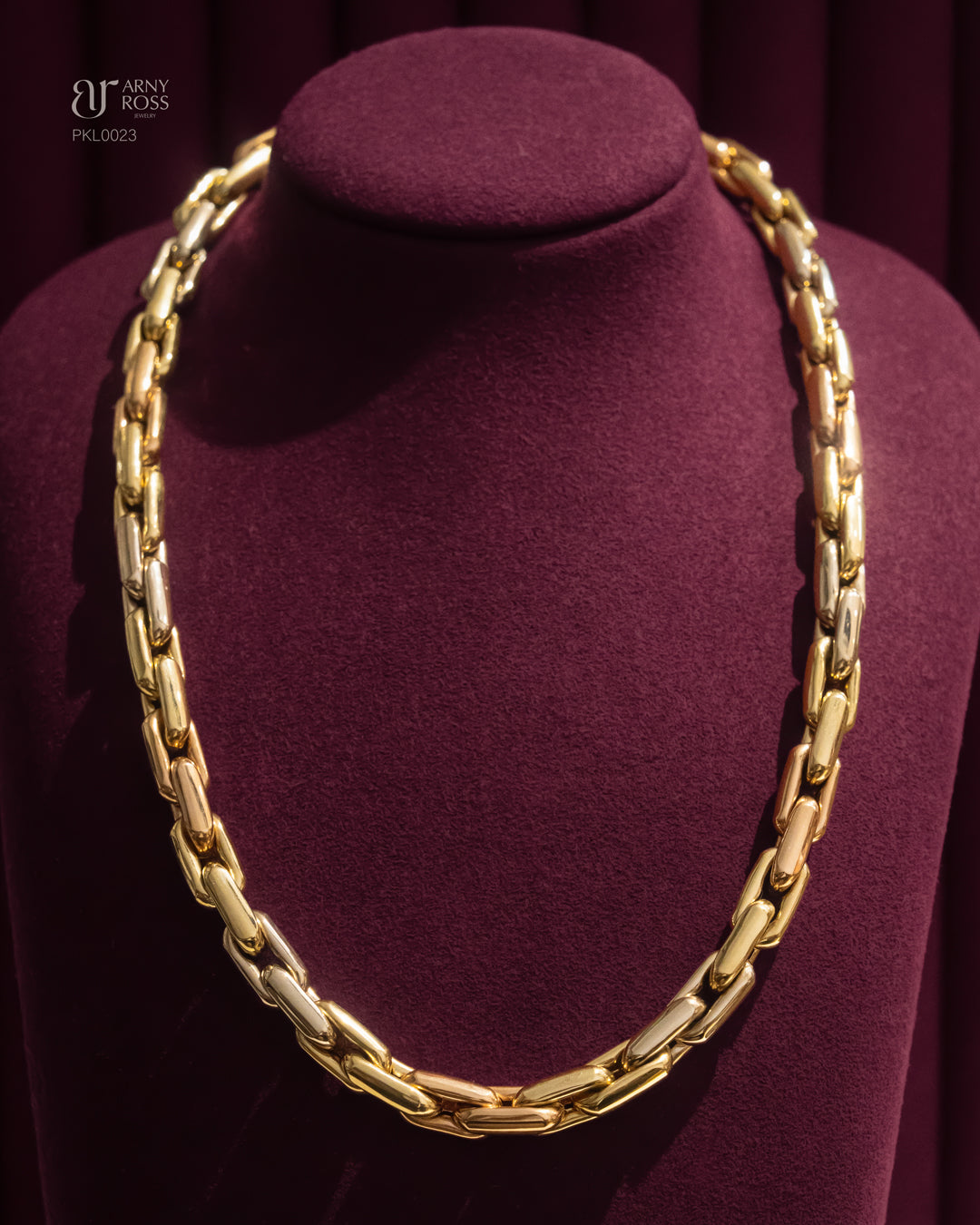 Rectangular Link Necklace