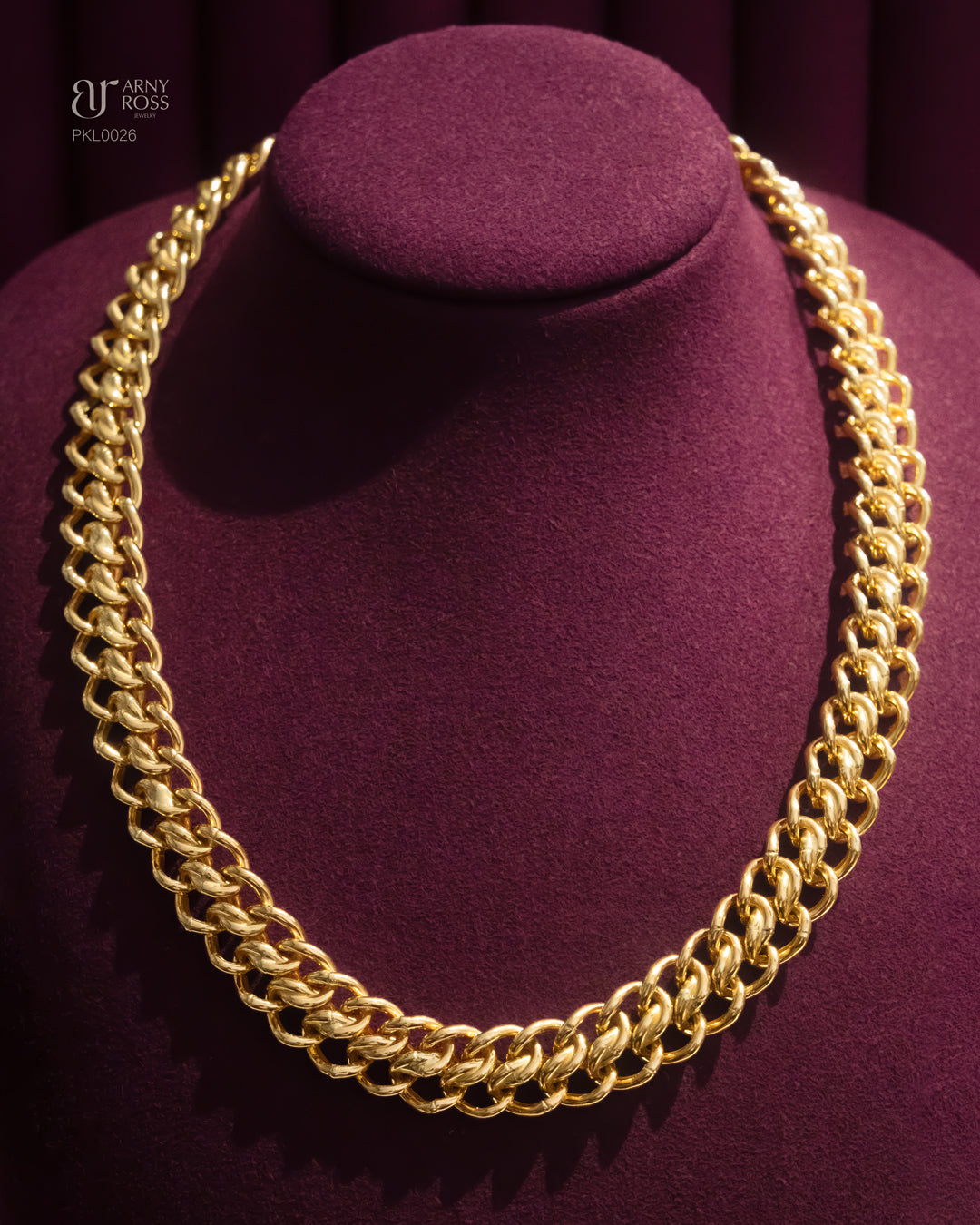 Double Link Chain Necklace