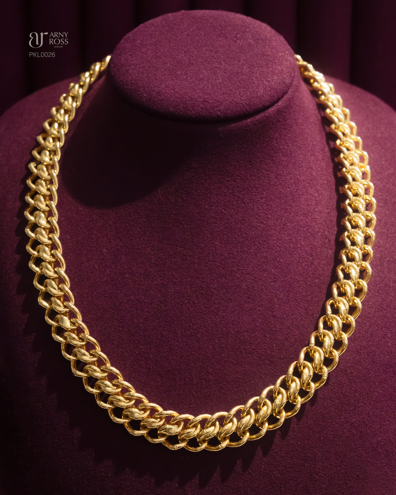 Double Link Chain Necklace