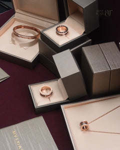 B.Zero1 Bangle with Diamonds