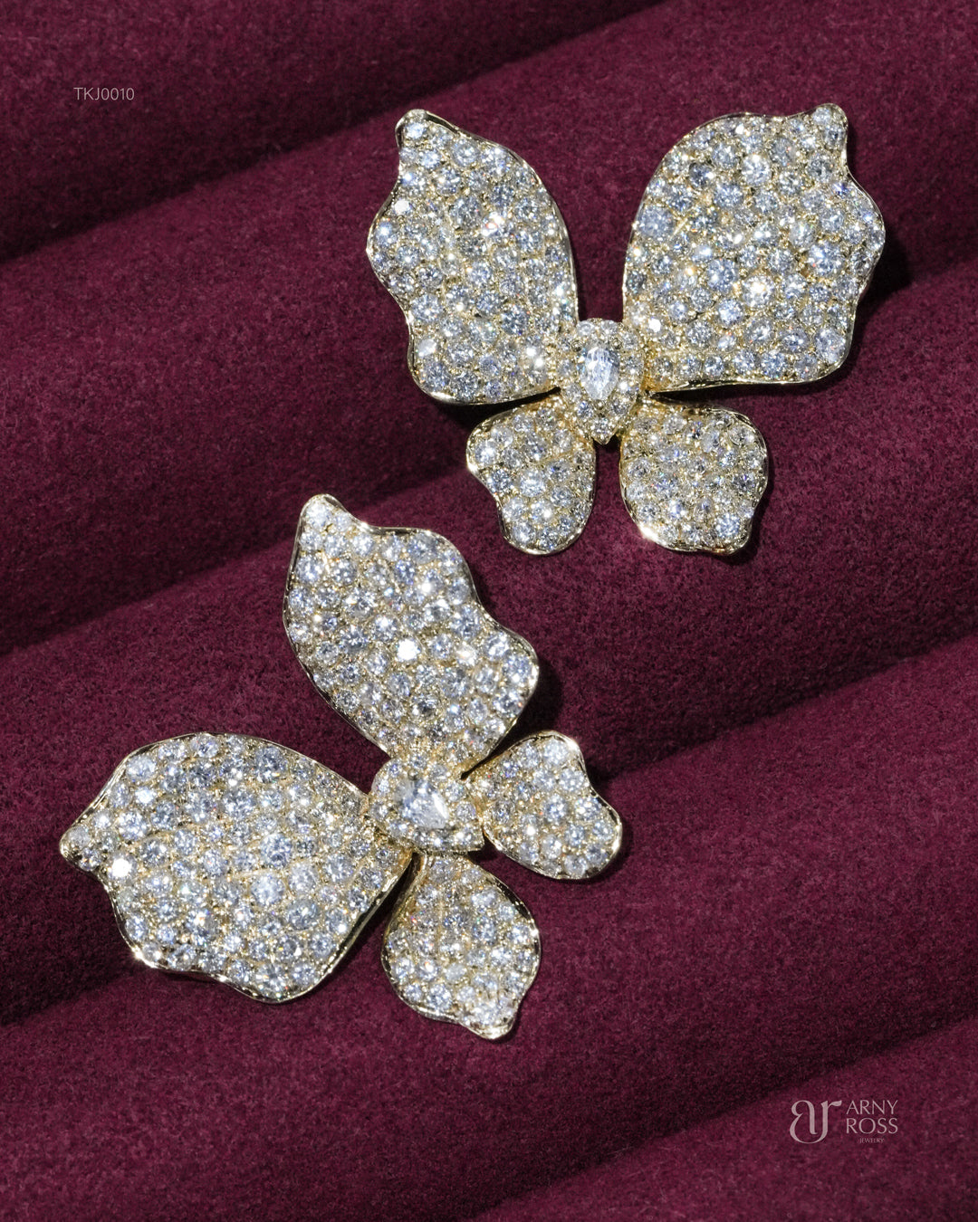 Butterfly Diamond Earrings