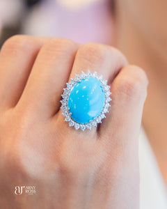Oval Turquoise Set