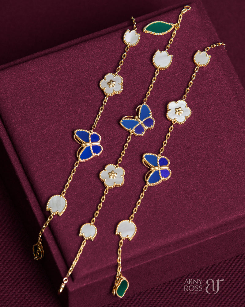 Lucky Spring Butterfly Bracelet