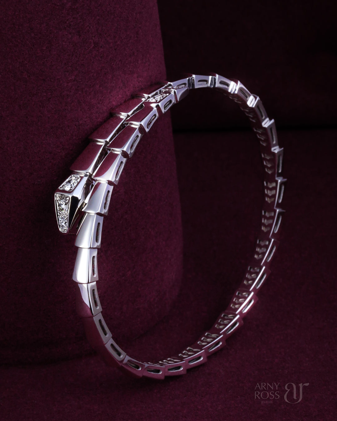 Serpenti Diamond Tip Bracelet