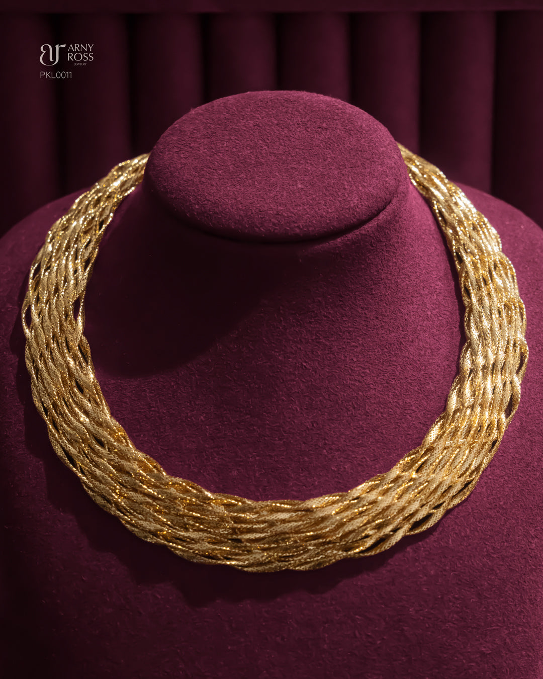 Braided Mesh Necklace