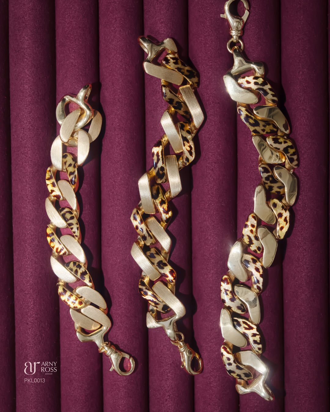 Leopard Link Bracelet